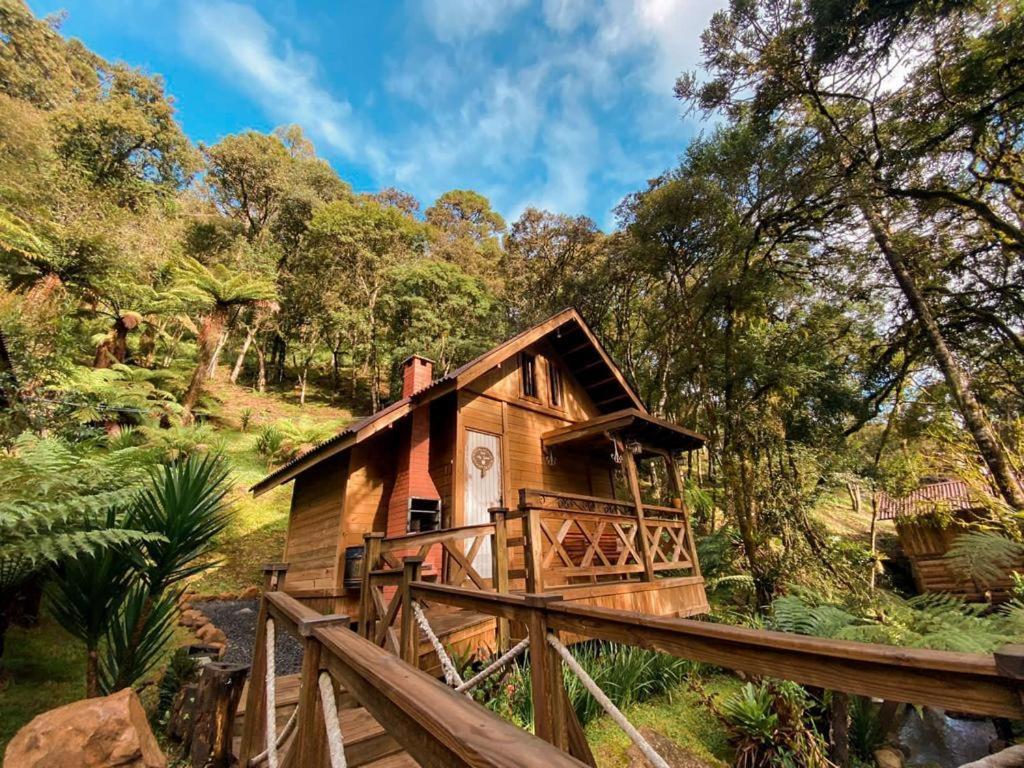 Pousada Anjos Da Serra Urubici Bagian luar foto